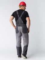 Полукомбинезон Лидер (тк.Балтекс,210), т.серый/св.серый — изображение 4