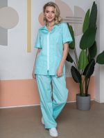 Женский костюм Бьютис NEW (тканьТиСи), мятный — изображение 4