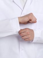 Халат мужской Классика (тк.ТиСи), белый — изображение 4