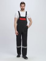 Костюм Лигор-2 СОП (тк.Смесовая,210) п/к, черный/красный — изображение 9