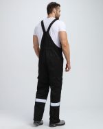 Костюм Нейч-2 СОП с капюшоном (тк.Смесовая,210) п/к, черный/красный — изображение 6