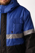 Костюм зимний Мегрес-2 СОП (тк.OxLine,90) п/к, васильковый/черный — изображение 18