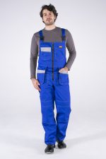 Костюм Союз-Профессионал-2 (тк.Балтекс,240) п/к, васильковый/св.серый/оранжевый — изображение 8