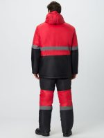 Костюм зимний Мегрес-2 СОП (тк.OxLine,90) п/к, красный/черный — изображение 5