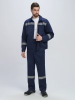 Костюм Лигор-1 СОП (тк.Смесовая,210) брюки, т.синий — изображение 6