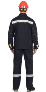 Костюм ТРОЯ куртка, полукомбинезон, 100% х/б, пл. 320 г/кв.м — изображение 2