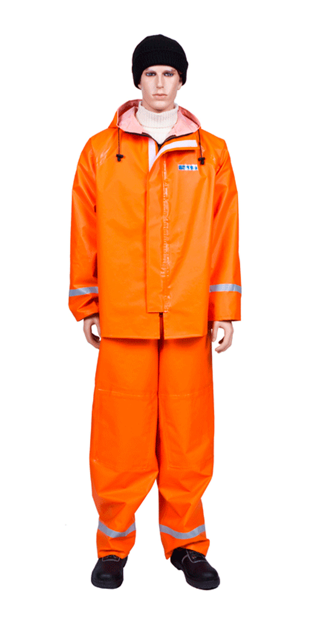 02930.jpg Костюм рыбака Fisherman`s WPL (500 гр/м2) оранжевый (ЧЗ) — изображение 1