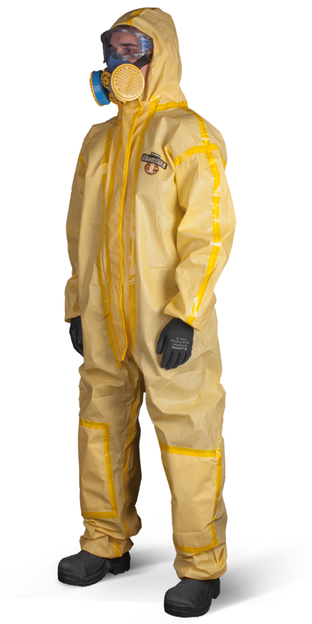 04150.jpg Комбинезон Lakeland ChemMAX® 1 желтый (ЧЗ) — изображение 1