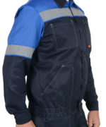 Костюм ЛЕГИОНЕР куртка, п/к т.синий с васильковым СОП 50 мм — изображение 9