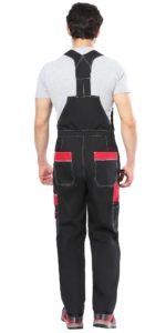 Костюм АГАТ куртка, п/к черный с красным пл. 260 г/кв.м. ВО отделка — изображение 5