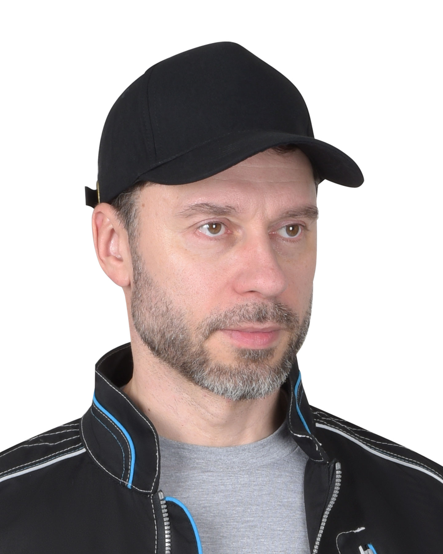 86703.jpg Кепка-бейсболка чёрная (пакет по 50 шт.,в упаковке 200 шт.) — изображение 1
