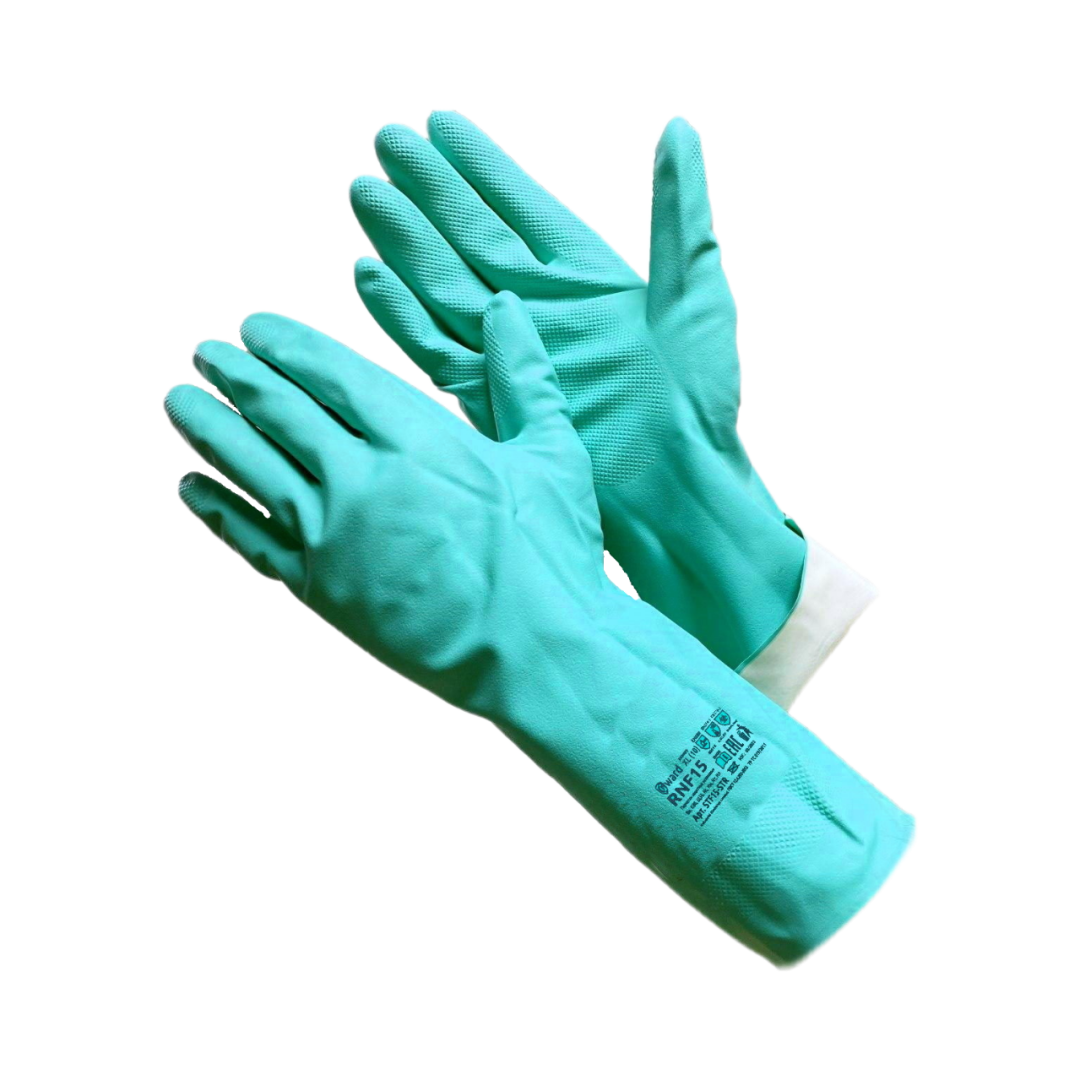 rnf15_stf15_str_perchatki_iz_nitrila_zelenogo_tsveta.png RNF15 (STF15-STR) Перчатки из нитрила, зеленого цвета — изображение 1