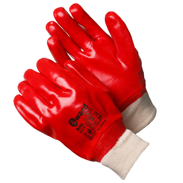 ruby_perchatki_mbs_interlok_s_pokrytiem_pvkh_krasnogo_tsveta.png Ruby Перчатки МБС, интерлок с покрытием ПВХ красного цвета — изображение 1