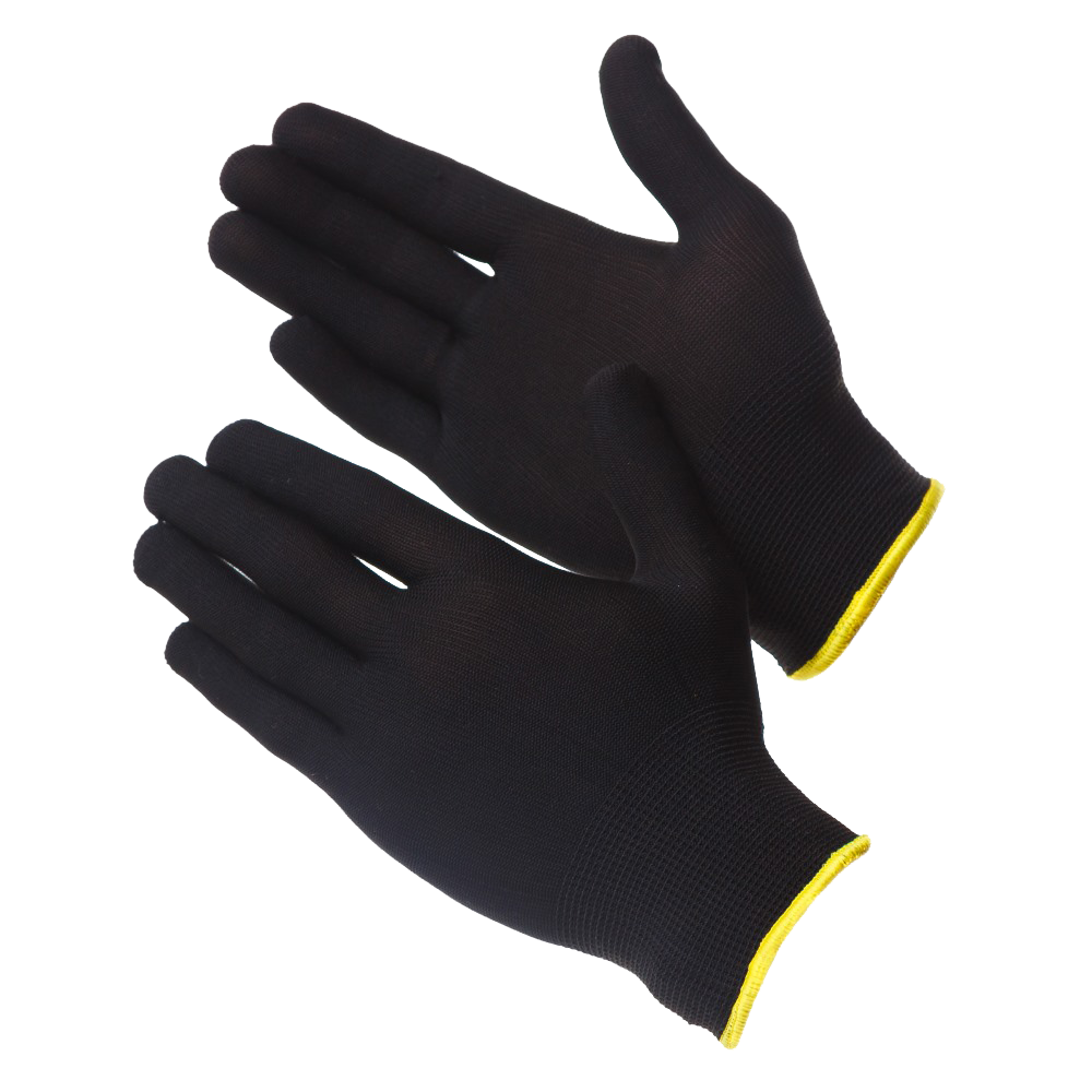 touch_black_perchatki_iz_poliestera_neylona_chernogo_tsveta_bez_pokrytiya.png Touch Black Перчатки из полиэстера/нейлона черного цвета без покрытия — изображение 1